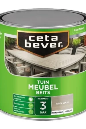 Hete Deal CetaBever Tuinmeubel Beits Grey Wash